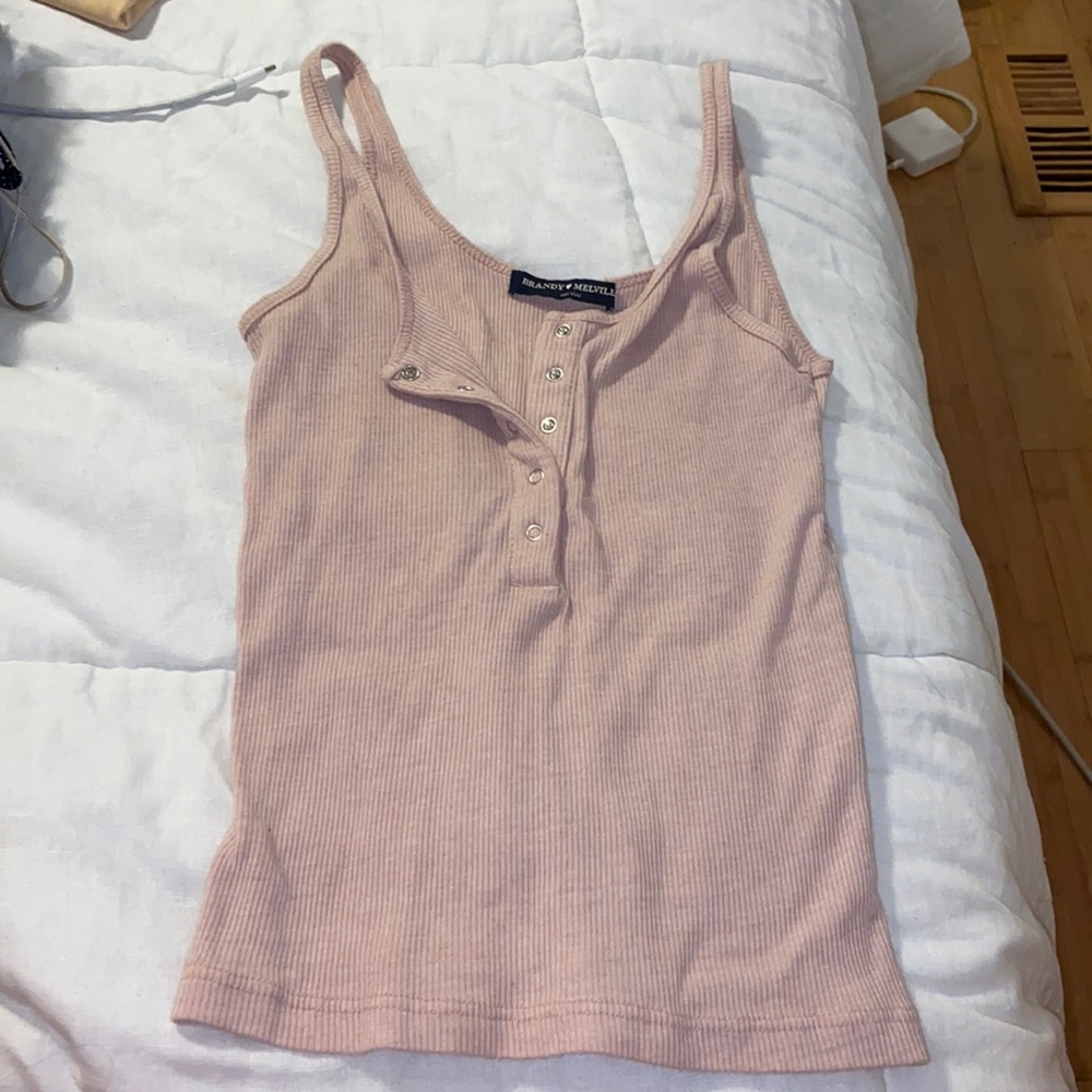 Brandy Melville Baby Pink tank